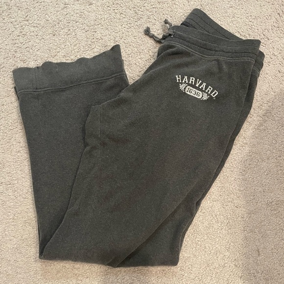 Pants - Harvard gray sweat pants. Size small. Very comfy. Drawstring.